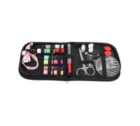 Portable Sewing Kit Complete DIY Sewing Supplies Thread Tape Thimble Buttons Scissors for Travel Camping Home Use Polyester Plastic Metal 30 Pieces