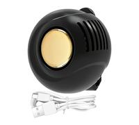 Portable Silent Mini Bladeless Electric Fan, Wearable Cooler, 2.6x2.7x2.8 Inch Personal Device, Rechargeable Fan, Silent Design, Cooling Tool for Travel and Outdoor