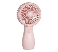 Portable Small Desk Fan - Three Speed Rechargeable Cooler, USB Personal Fan, Adjustable Air Circulator, Compact Cooling Unit | Refreshing Comfort Solution For Home Office School Travel Walking Camping