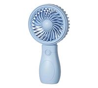 Portable Small Desk Fan - Three Speed Rechargeable Cooler, USB Personal Fan, Adjustable Air Circulator, Compact Cooling Unit | Refreshing Comfort Solution For Home Office School Travel Walking Camping