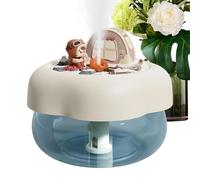 Portable Small Humidifier, Auto Shut-Off, Night Light Desk Umidifier with Quiet Mist, Portable Mini Diffuser for Bedroom Nursery Study Living Room Dorm Travel Yoga Sleeping Spa