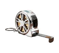 Portable Small Tape Measure - 4*4*1.7cm Mini Hollowed Electroplated Ruler