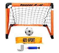 Portable Soccer Goal, Foldable Soccer Net, 23,62 x 17,72 inch Easy Setup, Carry Bag, Lightweight Training Net for Kids, Backyard, Park, and Beach Outdoor