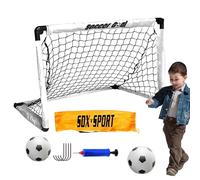 Portable Soccer Goal, Foldable Soccer Net, 23,62 x 17,72 inch Easy Setup, Carry Bag, Lightweight Training Net for Kids, Backyard, Park, and Beach Outdoor