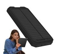 Portable Solar Charger Shell | Portable Charger Shell With Lighting,Long Lasting Protection With Light Cover For Backpack Hiking Picnic Outdoor Adventure