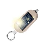 Portable Solar Power Bank - Power Bank Keyring - Caricatore Del Telefono Solare | Caricatore Di Orologi Wireless, Design Del Portachiavi Di Tipo C | Batteria Di Backup Da 3000 MAh Compatta, Dispositiv