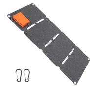 Portable Solar Power Charger, Backup Battery Bag Phone Charger, 17.9inch Eco-Friendly Design, Multi-Device Compatibility, Folding Solar Charging for Outdoor Camping, Hiking