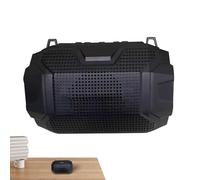 Portable Speaker, Wireless Music Device, Surround Sound Subwoofer, Deep Bass Audio Tool, Entertainment Gadget for Living Room, Kitchen, RV, Trips, 3.35x3.35x4.13 inches