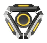 Portable Spinner Toy, Alloy Sensory Fidget Gadget, Spinner with Smooth Rotation, Metal Construction with Easy Grip, Portable Storage Play Supplies for Boys Girls Adults School Classroom