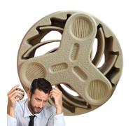 Portable Spinner Toy, Stress Relief Game, Small Motor Skill Trainer, Studio School Home, Funny Learning Play Companion, Activity Tool for Women, Men, Kids, 4.8x4.8x1.3cm/1.89x1.89x0.51 inches