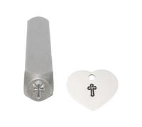 Portable Steel Punches with Protective Case Studios Use Jewelry Crafting Resistant to Corrosions User Friendly Metal Stamping Tool