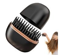 Portable Straightener Brush | Effortless Cordless Fast Heating 25W Styling Tools | Fast Heating Convenience Hair Curler Straightener Brush | For Vacation Holiday Road Trip Commuting Dating