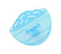 Portable Strainer - 5.12 Inch Mesh Colander | Multifunctional Pot Attachment, Smile Design Kitchen Gadget for Rice, Pasta, Vegetables and Food Washing Drenage