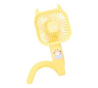 Portable Stroller Fan - 3 Speeds Foldable, Universal Fit with Flexible Legs, Silicone Cooling, Quiet Airflow, for Kids Car Seat Cribs Bicycles Motorcycles Childrens Scooters