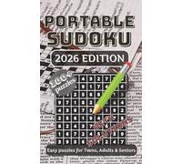 Portable Sudoku 2026 Edition: Compact & Travel-Friendly Puzzle Book | 5 x 8 Inches in Size | 110-pages 100+ Easy-to-Read Sudoku Puzzles for Adults, ... Big in Fun| Great for Holidays & Relaxation
