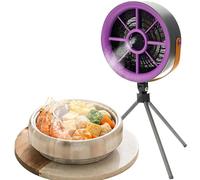 Portable Tabletop Range Hood, Desktop Portable Tabletop Range Hood, Detachable Exhaust Fan with USB, Low Noise 3-Speed Air Cleaner for BBQ & Hot Pot, Kitchen Supplies