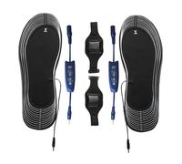 Portable Thermal Insoles - Self-Heating Trimmable Breathable Foot Inserts, Warm Comfort Tool | Family Men Women, Travel Home Office Indoor Outdoor Commute, Hiking Skiing Winter Use, Coziy Cold Weather