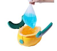 Portable Toilet Seat, Cute Pumpkin Shape Lightweight Potty Seat, Foldable Non Slip Training Toilet Chair Kids Ages 2-6, Travel Friendly Baby for Home, 28x24x16.5cm