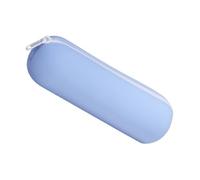Portable Toiletry Bag for Travel, 102g Multifunctional Cosmetic Organizer Pouch with Makeup Brush Holder for Home and On-the-Go Use, 8.66x2.36x2.76 inches