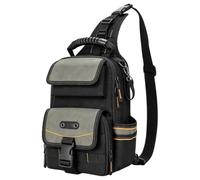 Portable Tool Backpack - Oxford Fabric Zipper Service Bag, Multi Compartmen