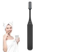 Portable Toothbrush, Foldable Travel Tooth Brush, Soft Bristles Hygienic, Care Tool for Adults, Kids, Braces, Sensitive Gums, Hotel, Bathroom, Guest Room, Camping, Work, Purse