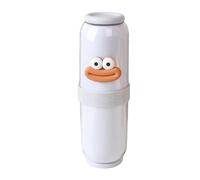 Portable Toothpaste Container, Funny Mouthwash Cup, Space-saving Toothbrush Container, Toothbrush Container for Travel, Perfect for Keeping Your Travel Essentials Organized and Accessible During Trips