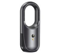 Portable Tower Fan - Quiet Rechargeable Cooler, Compact Desk Air Machine
