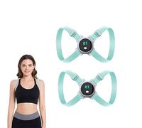 Portable Ultrasonic Lymphatic Soothing Body Shaping Neck Instrument,Neck Acupoints Lymphvity Massager,USB Charging Massger Device for Neck, Neck Massager for Pain Relief (Green - 2PCS)