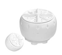 Portable Ultrasonic Washing Machine, Low Noise Ultrasonic Washer, Small Ultrasonic Washer Machine, Automatic Turbine Washer, Washer Machine Automatic Turbine Washer With Usb Cable For Home Travel Rv