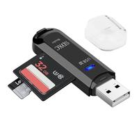 Portable Universal Memory Card Reader Electronic Data Transfer Device