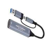 Portable USB Capture Card - Audio Recorder Device, External Capture Tool For Streaming And Recording, Laptop Camera Phone Compatible Design, Video Accessories, PC TV Recording Equipment