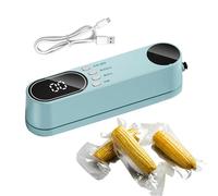 Portable Vacuum Sealer - Smart Rechargeable Food Sealing Tool, Compact And Portable Powerful Vacuum Sealer Machine - For Home Dormitory Hotel Restaurant Apartment Businesses Rental