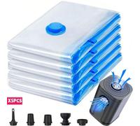 Portable Vacuum Suction Bag, Mattress Air Pump Mini Electric Inflator Wireless Air Pump Camping Essential Electric Air Pump, Inflation/Deflation Pump Suitable For Air Mattress, Air Bed, Boat, Swim Rin