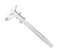 Portable Vernier Caliper Gauge Measuring Tool Inside Outside Depth Step for Teaching Interior Design DIY Tools 150mm 6" Micrometer Set Metric Depth Inside