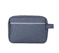 Portable Wash Toiletry Bag Toiletry Bag Hanging Travel Organizer Hanging Travel Toiletry Bag with Small Pocket Hand Ring Easy to Carry (Color : Blue)