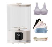 Portable Washer - Compact Washing Machine | Rechargeable Cordless Mini Laundry Device | Electric Clothes Cleaner For Home, Dorm, Apartment, RV, Camping, Hiking, Travel & Outdoor Backpacking Use