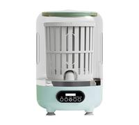 Portable Washing Machine, 3 Mode Small Laundry Machine, 10.04x5.91 inches with Rotate Basket for Underwear, Socks, T-Shirts, Baby Clothes, and Underpants, Compact Travel, Camping, Bathroom