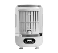 Portable Washing Machine - 3L Rechargeable Laundry Washer | Mini Rotating Basket Cleaner For Baby Clothes Socks T-Shirts | Compact Folding Washer For Travel Dorm Camping Bathroom Small Loads