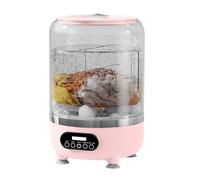 Portable Washing Machine - 3L Rechargeable Laundry Washer | Mini Rotating Basket Cleaner For Baby Clothes Socks T-Shirts | Compact Folding Washer For Travel Dorm Camping Bathroom Small Loads
