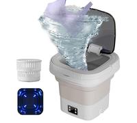 Portable Washing Machine - 9L Single Tub Washer | Folding Small Washing Machine | Portable Laundry Machine Suitable for Underwear, Clothes, and Others Small Items