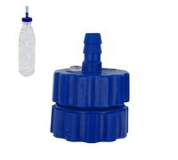 Portable Water Bottle Cap Adapter Kit - Hydration System | Leak-Proof Lid | Blue Color, 2 Adaptable Calibers (2.8cm & 3.0cm), Leak-Proof Seal, Universal Fit for Cycling Hiking Camping Travel Sports