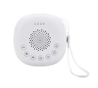 Portable White Noise Machine, Compact Soothing Sleep Tool, 3.94x3.94x1.61 inches USB Rechargeable Sleeping Noise, Aid Soother for Bedroom, Nursery, Travel, Meditation
