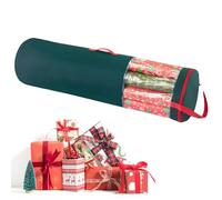 Portable Wrapping Storage - Waterproof Foldable Wrapping Paper Holder And Organizer Bag | Practical -age For Kitchen, Pantry, Bathroom, Closet, Camping, Home House Workplace, Travel Use