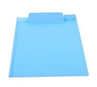 Portablocchi Cartelle for appunti in plastica A5 con clip for profilo, portacarte, for aule scolastiche e ufficio(Blue)