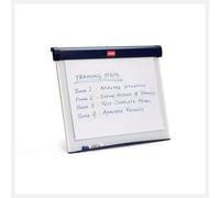 Portablocco a cavalletto Nobo Barracuda da scrivania 75x65,5 cm - blu 1902267