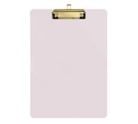 Portablocco A4 grigio scuro color pesca per appunti in aula formato legale in plastica per insegnanti Portfolio Appunti Dimensioni 9 x 12