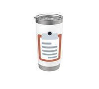 Portablocco Bicchiere termico in acciaio inox doppia parete