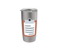Portablocco Bicchiere termico in acciaio inox doppia parete