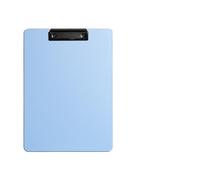 Portablocco Cartella portadocumenti A4, blocco for appunti, fermacarte, organizer for documenti di prova, materiale scolastico, cancelleria for ufficio(Light Blue)