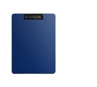 Portablocco Cartella portadocumenti A4, blocco for appunti, fermacarte, organizer for documenti di prova, materiale scolastico, cancelleria for ufficio(DEEP BLUE)